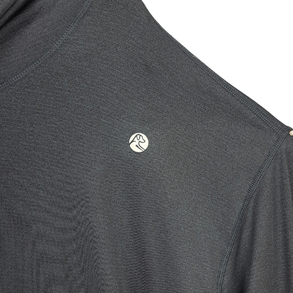 Rhoback Men's 3XL Blitz Tech Hooded Performance Long Sleeve Black - Picture 5 of 9